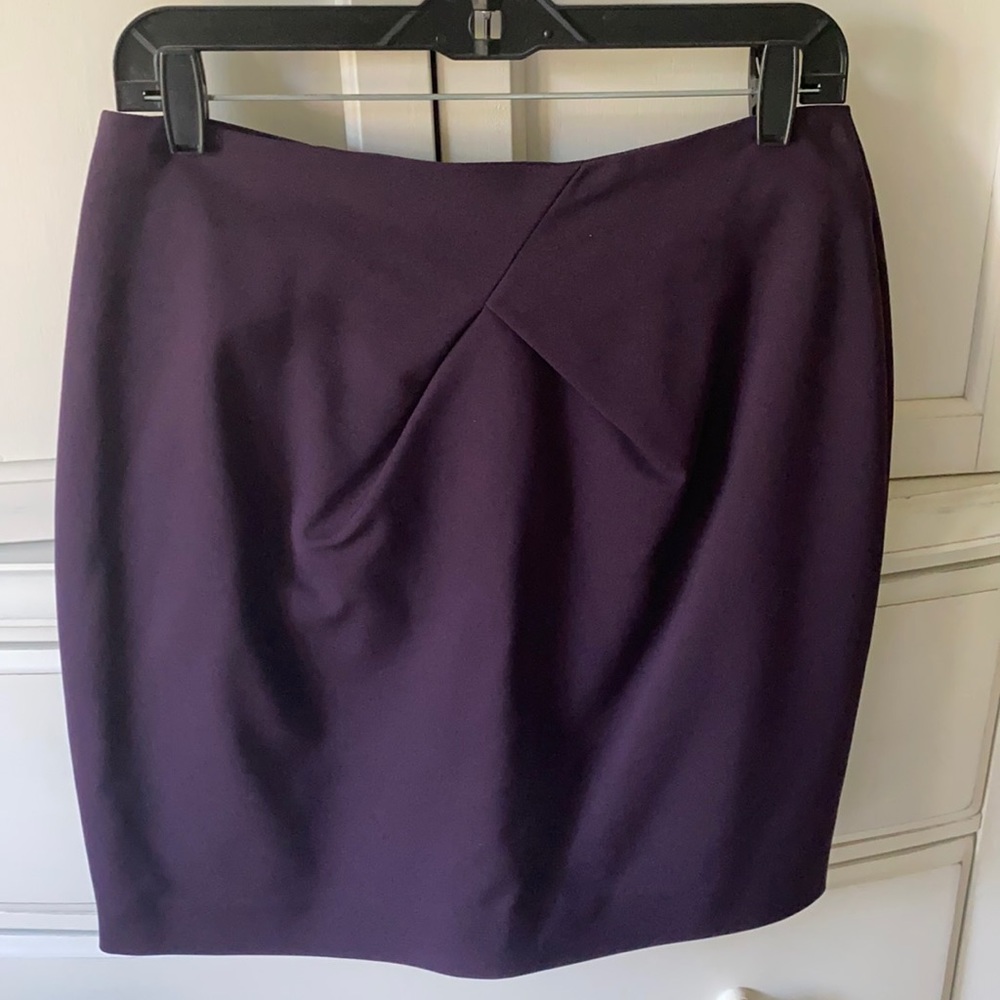 Deep plum H&M skirt.